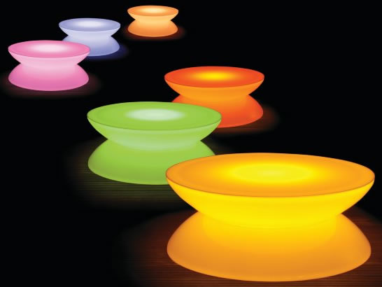 Illuminated Yo-Yo Table