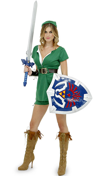 Sexy Legend of Zelda Link Costume.