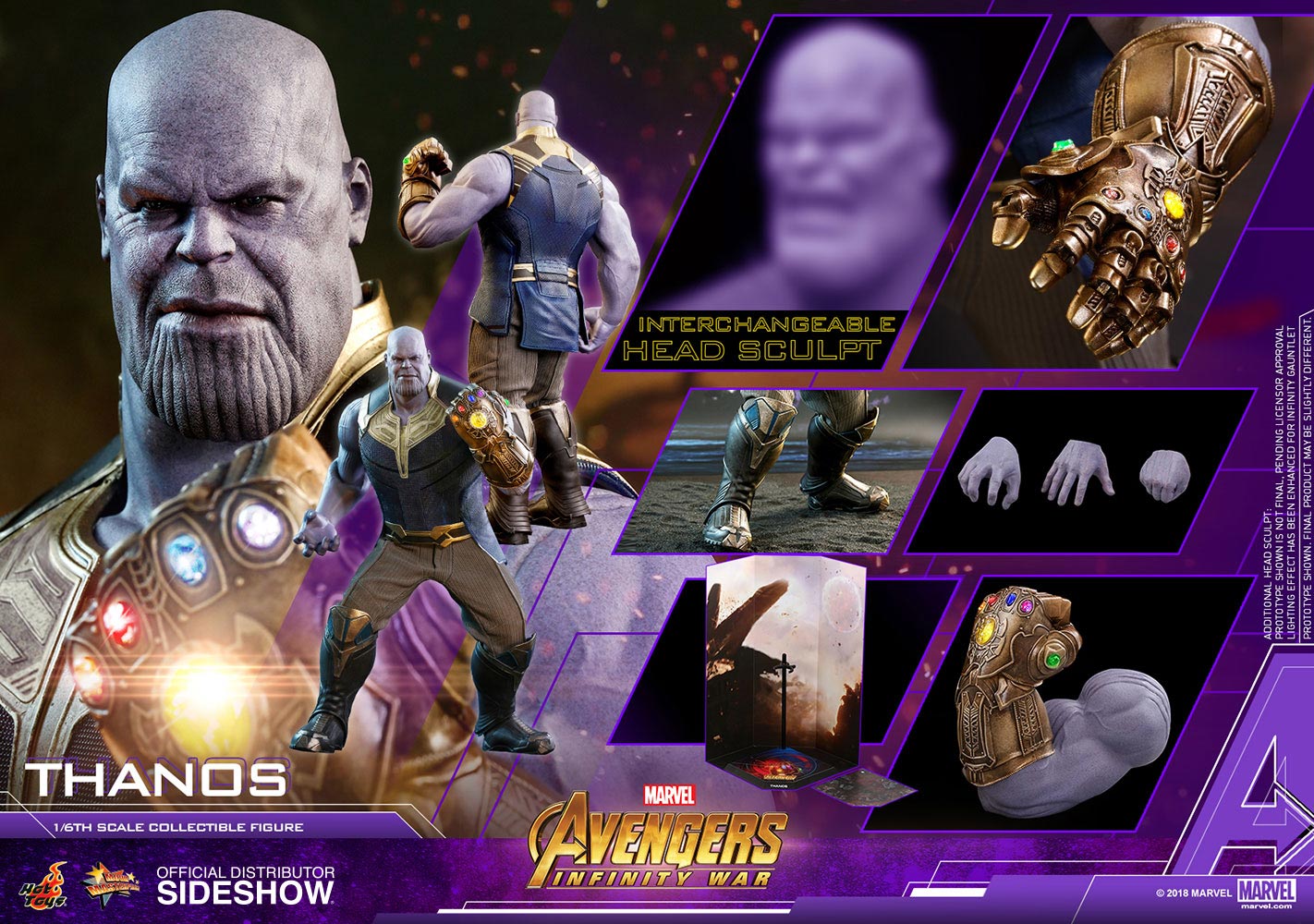 Thanos Sixth Scale Collectible Figure
