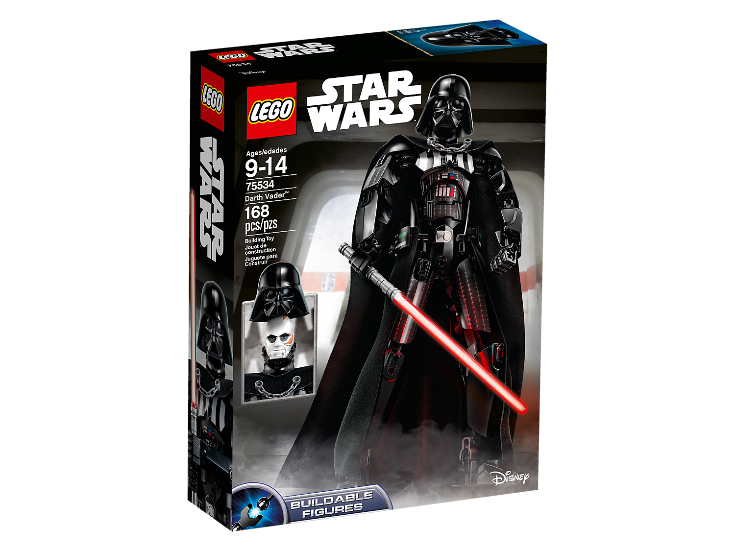 Buildable Star Wars Darth Vader LEGO Set 75534