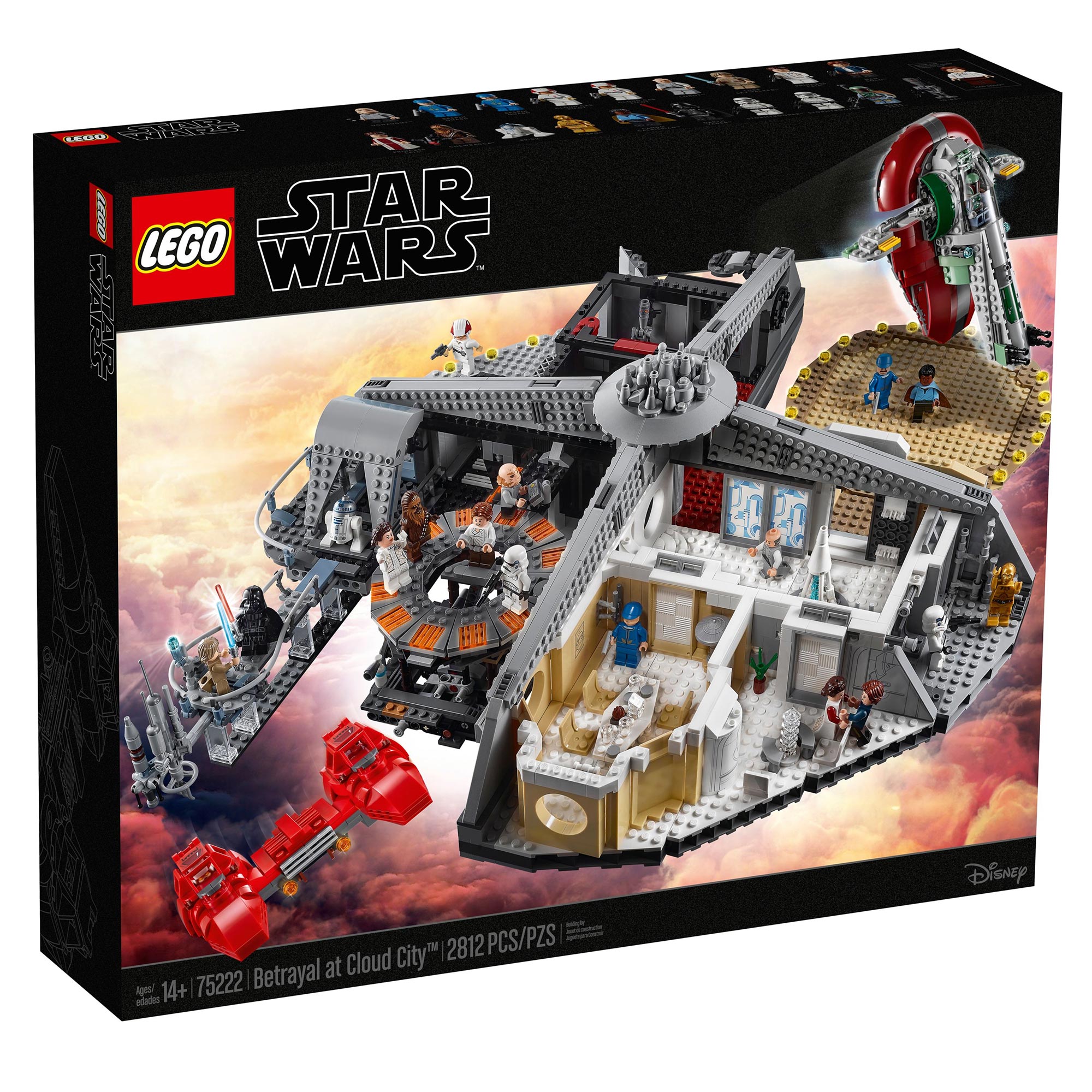 LEGO Star Wars Betrayal at Cloud City #75222 Box